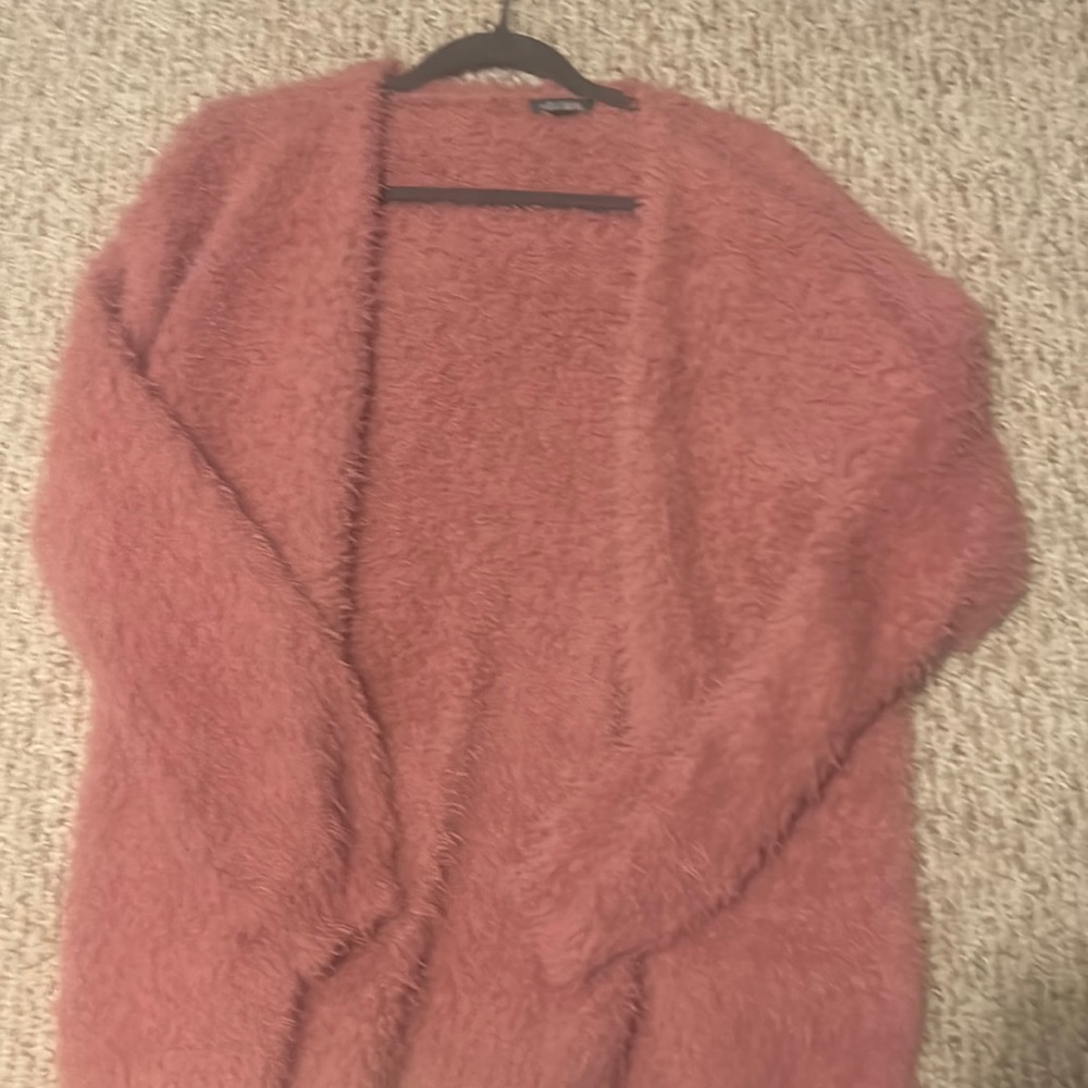 Wild fable fuzzy cardigan